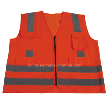 High Visibility Reflective Safety Vest with En471 (DFV1013)